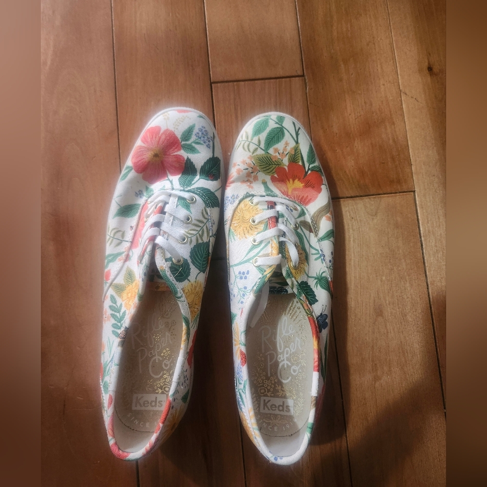 Keds X Rifle Paper Co. Sneakers - Sz 9.5